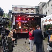 Trailerbühne 4 x 6 Meter mit LED Wand