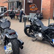 Bikerbesuch ...