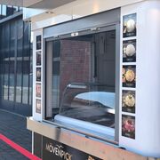 Unser Eisstand an der Markt- und Eventhalle Wismar