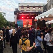 Trailerbühne 4 x 6 Meter mit LED Wand